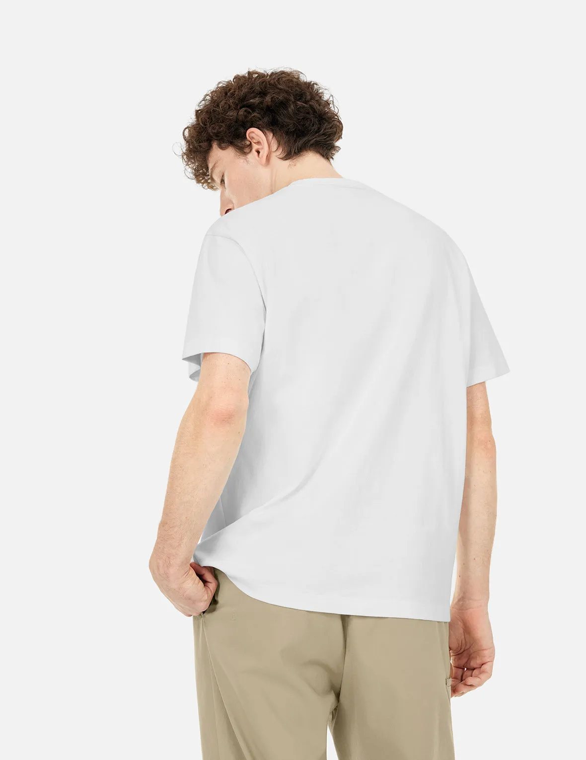 SPRING/ SUMMER COLLECTION 2025 Seagull Embroidery and Logo Print Regular Fit T-shirt