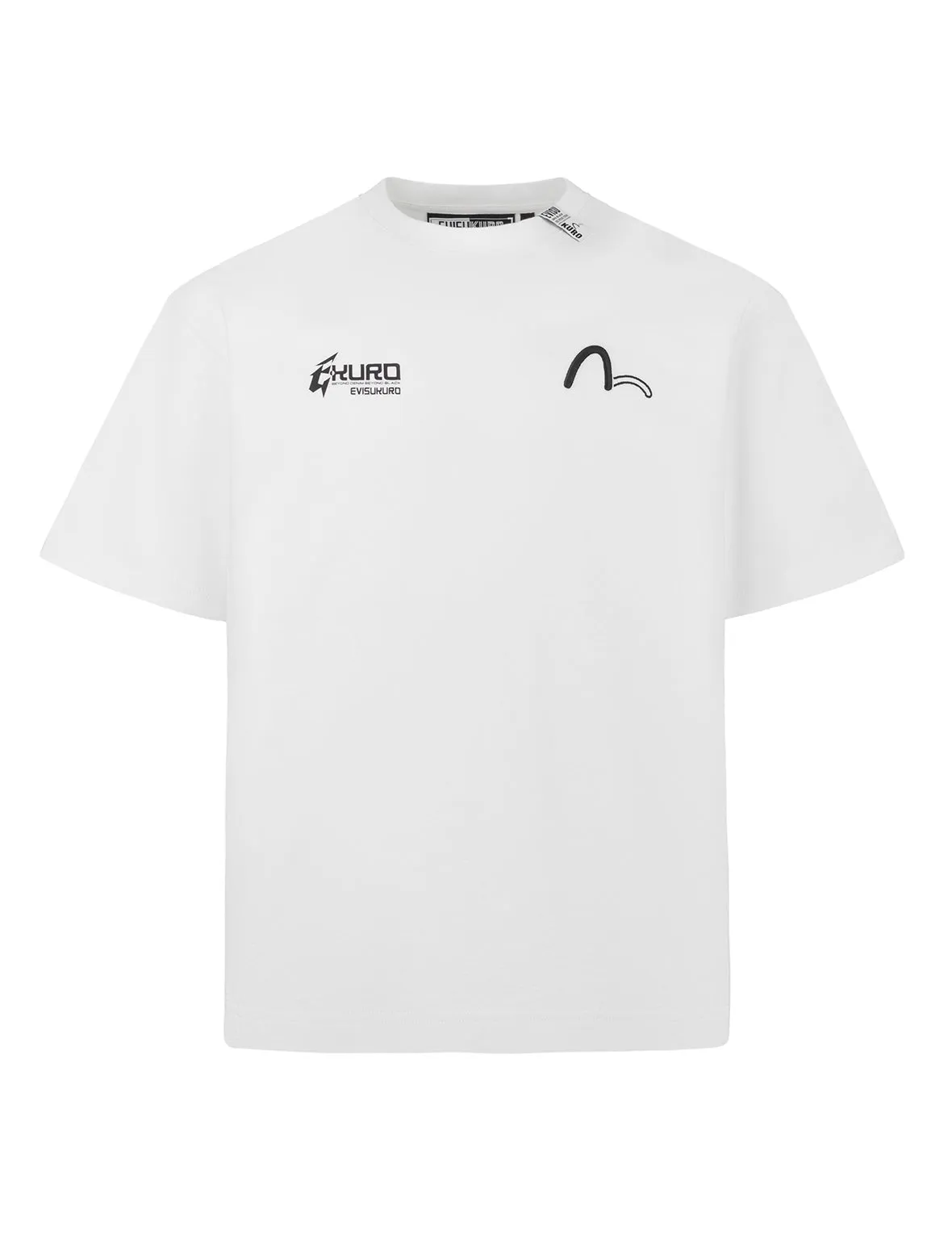 SPRING/ SUMMER COLLECTION 2025 Seagull Embroidery and Logo Print Regular Fit T-shirt