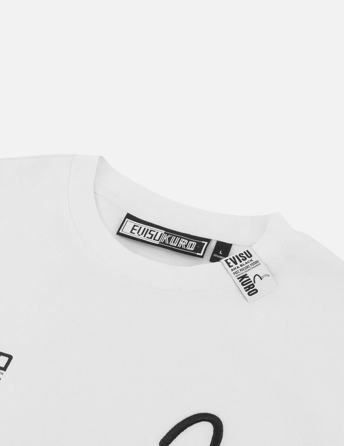 SPRING/ SUMMER COLLECTION 2025 Seagull Embroidery and Logo Print Regular Fit T-shirt