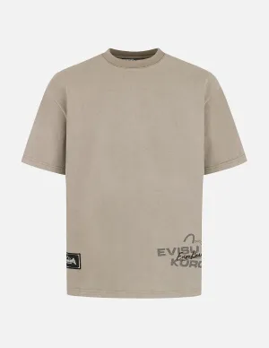 SPRING/ SUMMER COLLECTION 2025 Seagull Embroidery and Print Regular Fit T-shirt