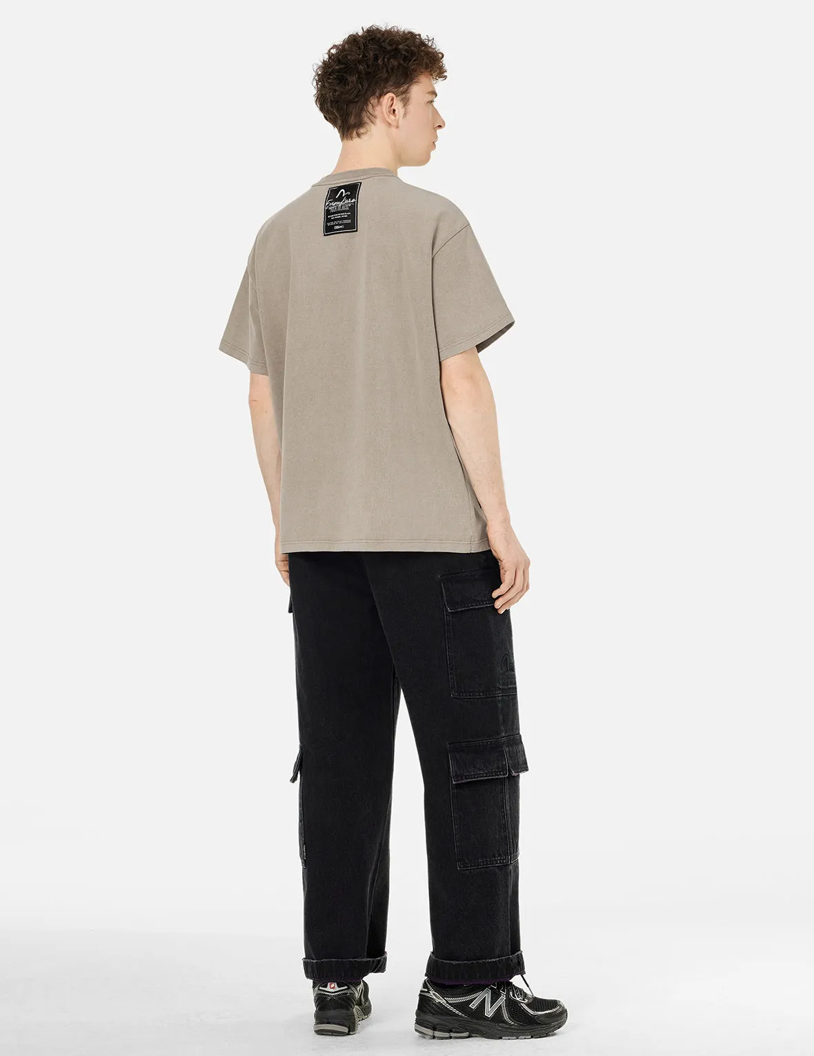 SPRING/ SUMMER COLLECTION 2025 Seagull Embroidery and Print Regular Fit T-shirt
