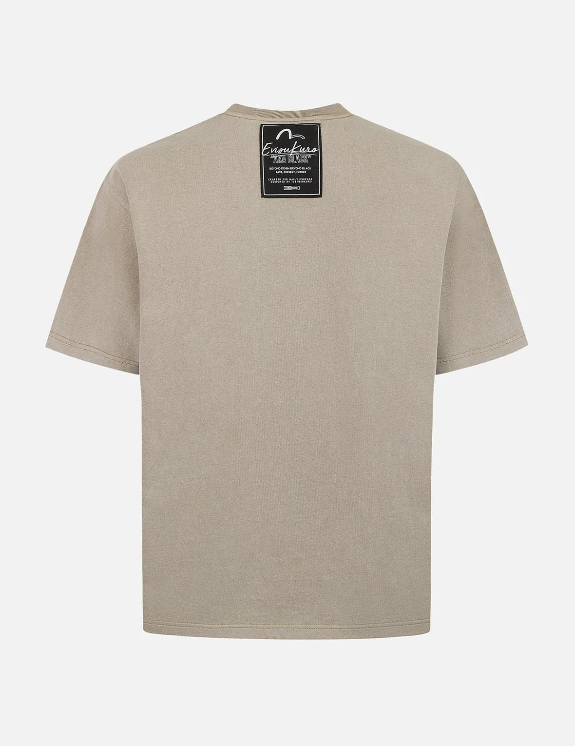 SPRING/ SUMMER COLLECTION 2025 Seagull Embroidery and Print Regular Fit T-shirt