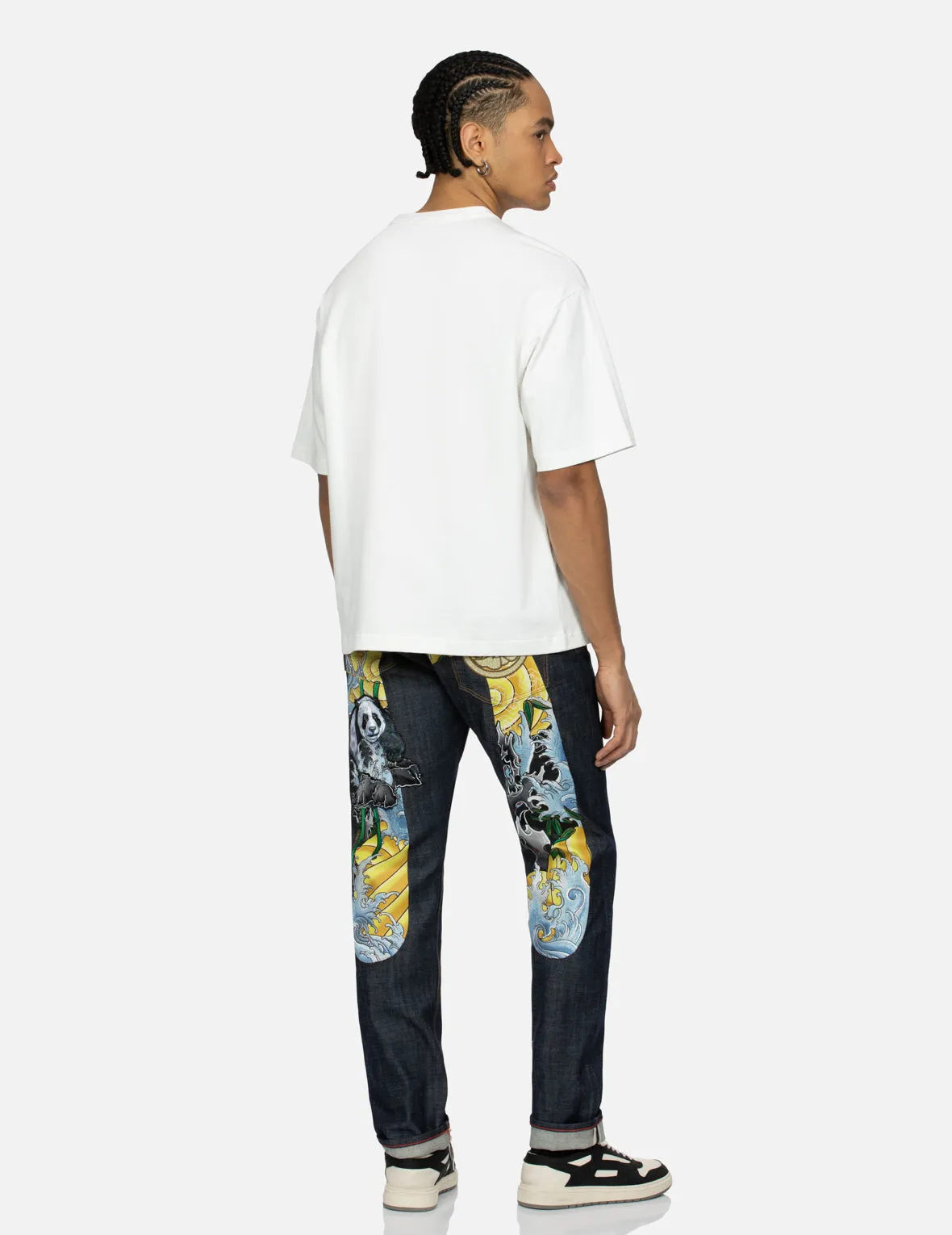 SPRING/ SUMMER COLLECTION 2025 Seagull Embroidery Relax Fit T-Shirt