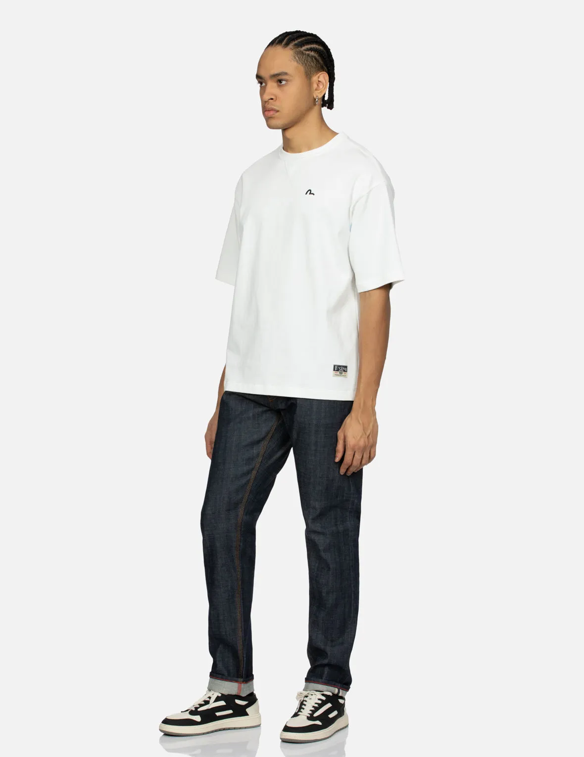 SPRING/ SUMMER COLLECTION 2025 Seagull Embroidery Relax Fit T-Shirt