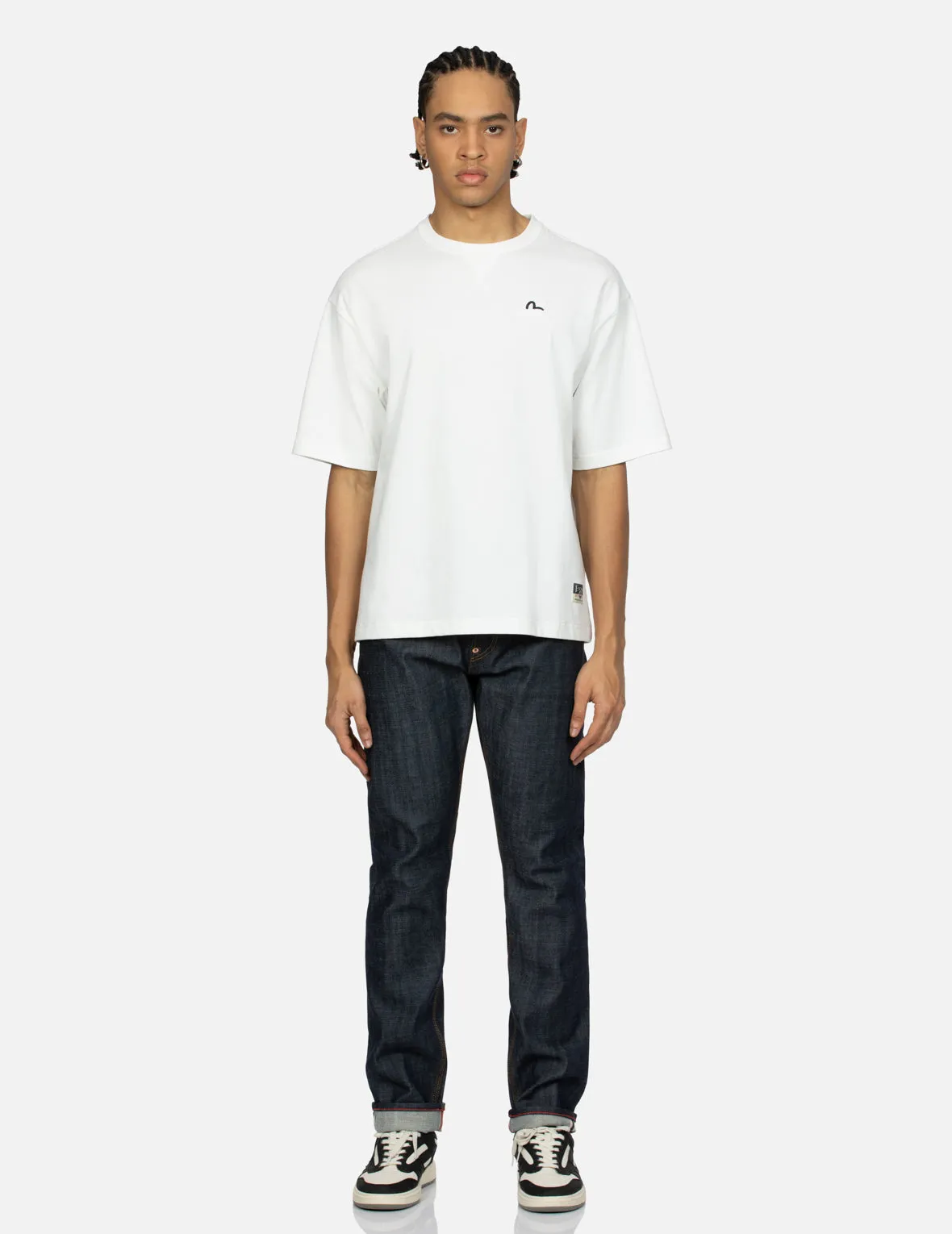 SPRING/ SUMMER COLLECTION 2025 Seagull Embroidery Relax Fit T-Shirt