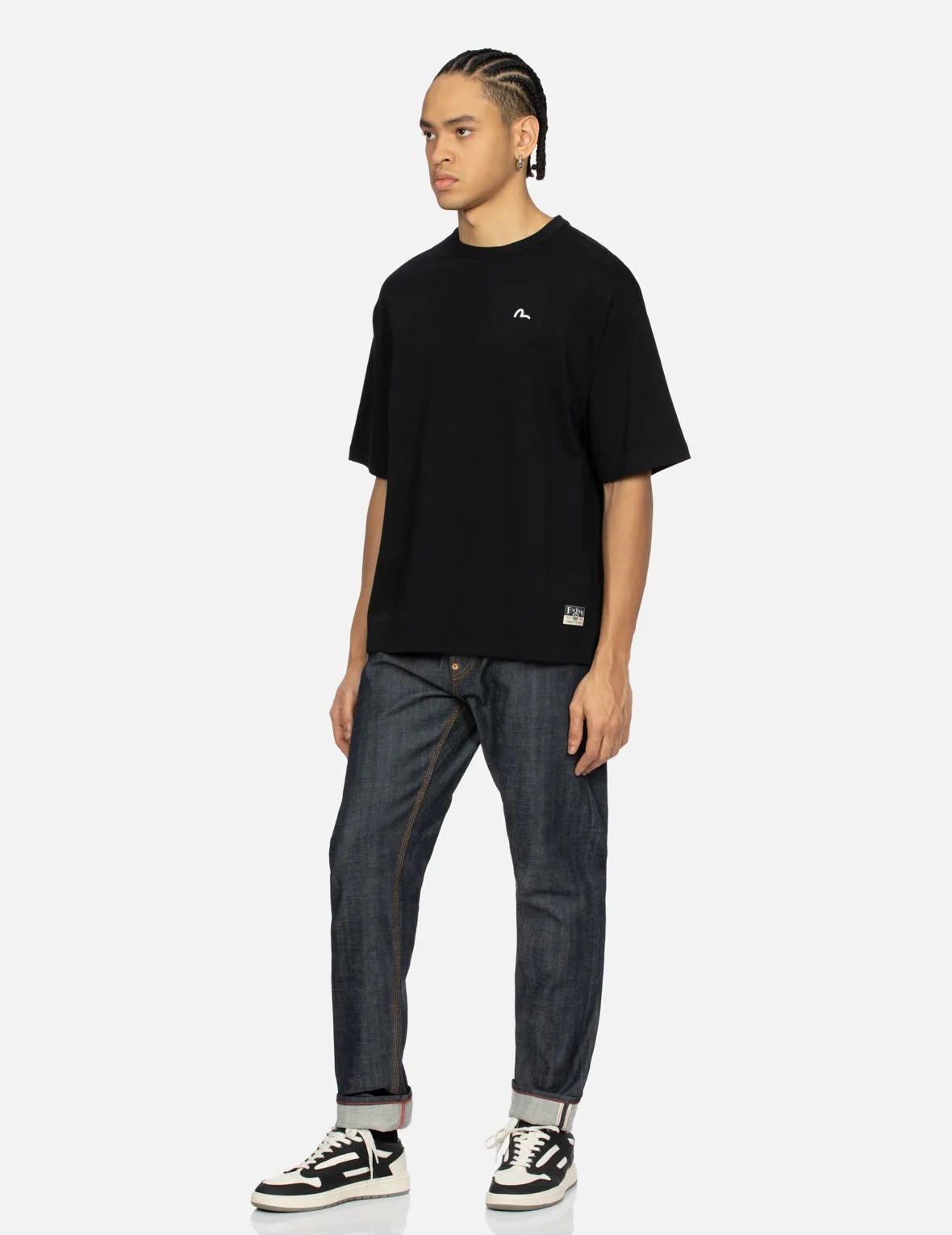 SPRING/ SUMMER COLLECTION 2025 Seagull Embroidery Relax Fit T-Shirt