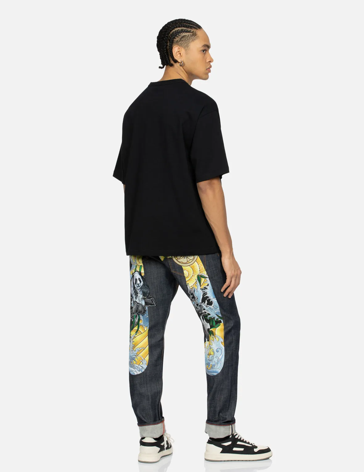SPRING/ SUMMER COLLECTION 2025 Seagull Embroidery Relax Fit T-Shirt