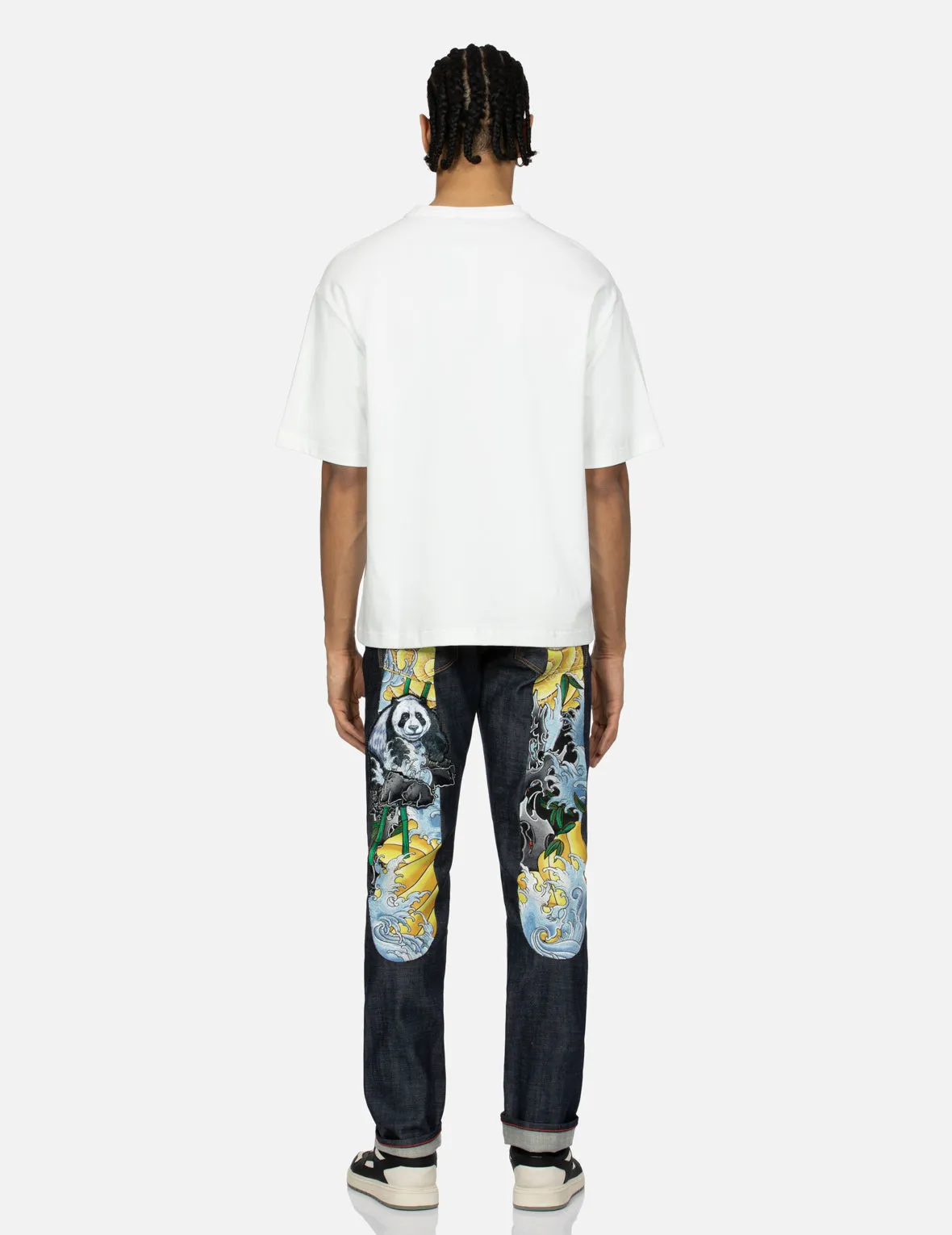 SPRING/ SUMMER COLLECTION 2025 Seagull Embroidery Relax Fit T-Shirt
