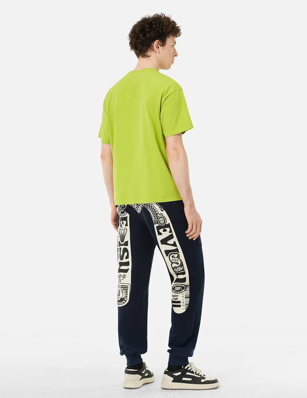 SPRING/ SUMMER COLLECTION 2025 Seagull Embroidery Stitching Pocket Relax Fit T-Shirt