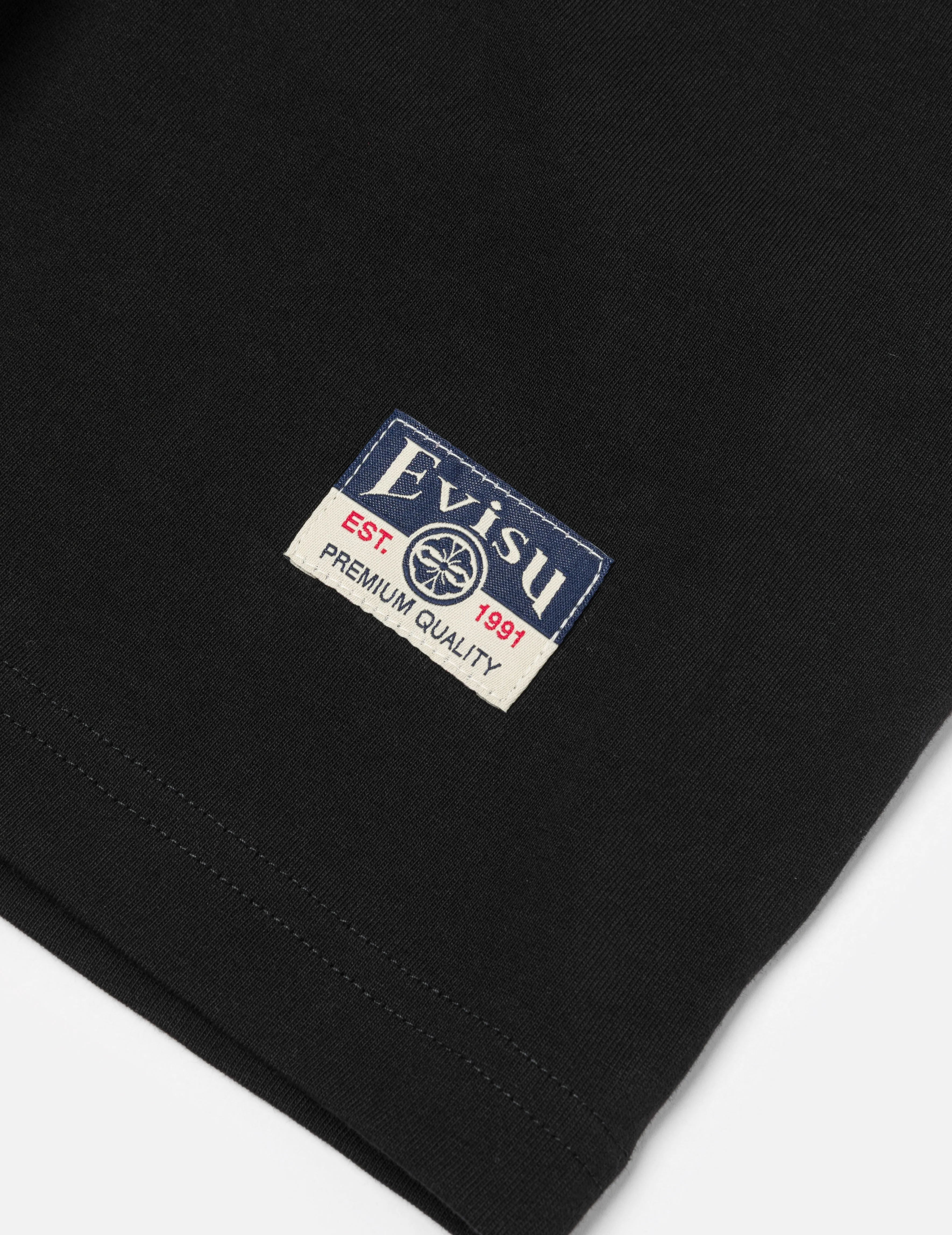 SPRING/ SUMMER COLLECTION 2025 Seagull Embroidery Stitching Pocket Relax Fit T-Shirt