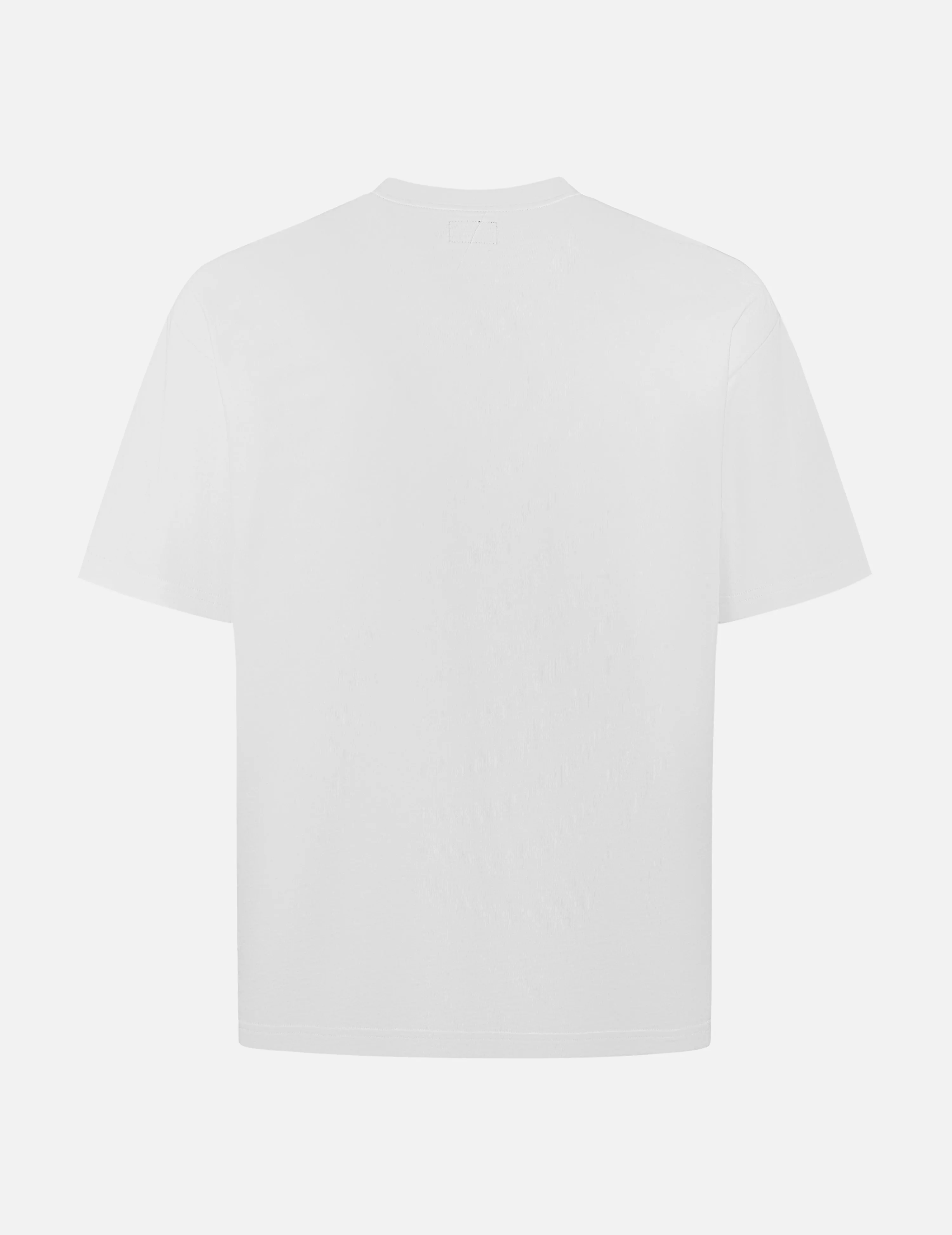 SPRING/ SUMMER COLLECTION 2025 Seagull Embroidery Stitching Pocket Relax Fit T-Shirt