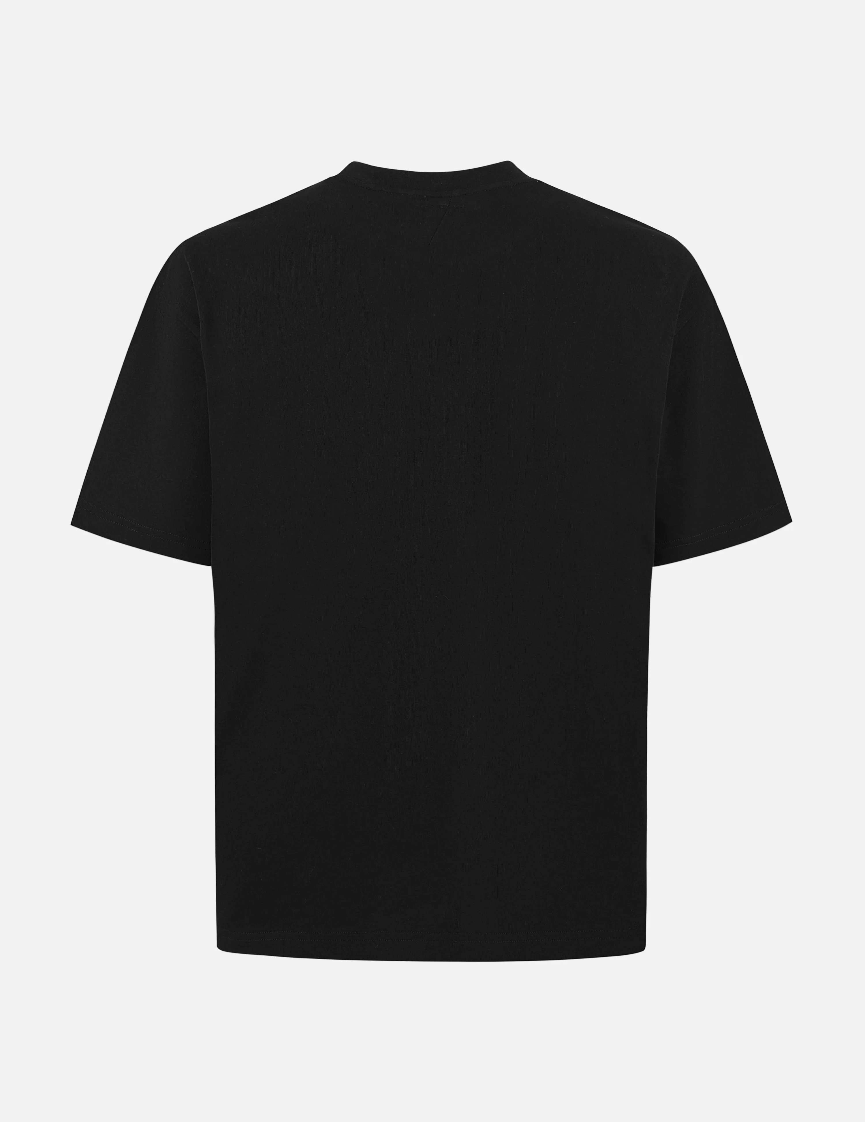 SPRING/ SUMMER COLLECTION 2025 Seagull Embroidery Stitching Pocket Relax Fit T-Shirt