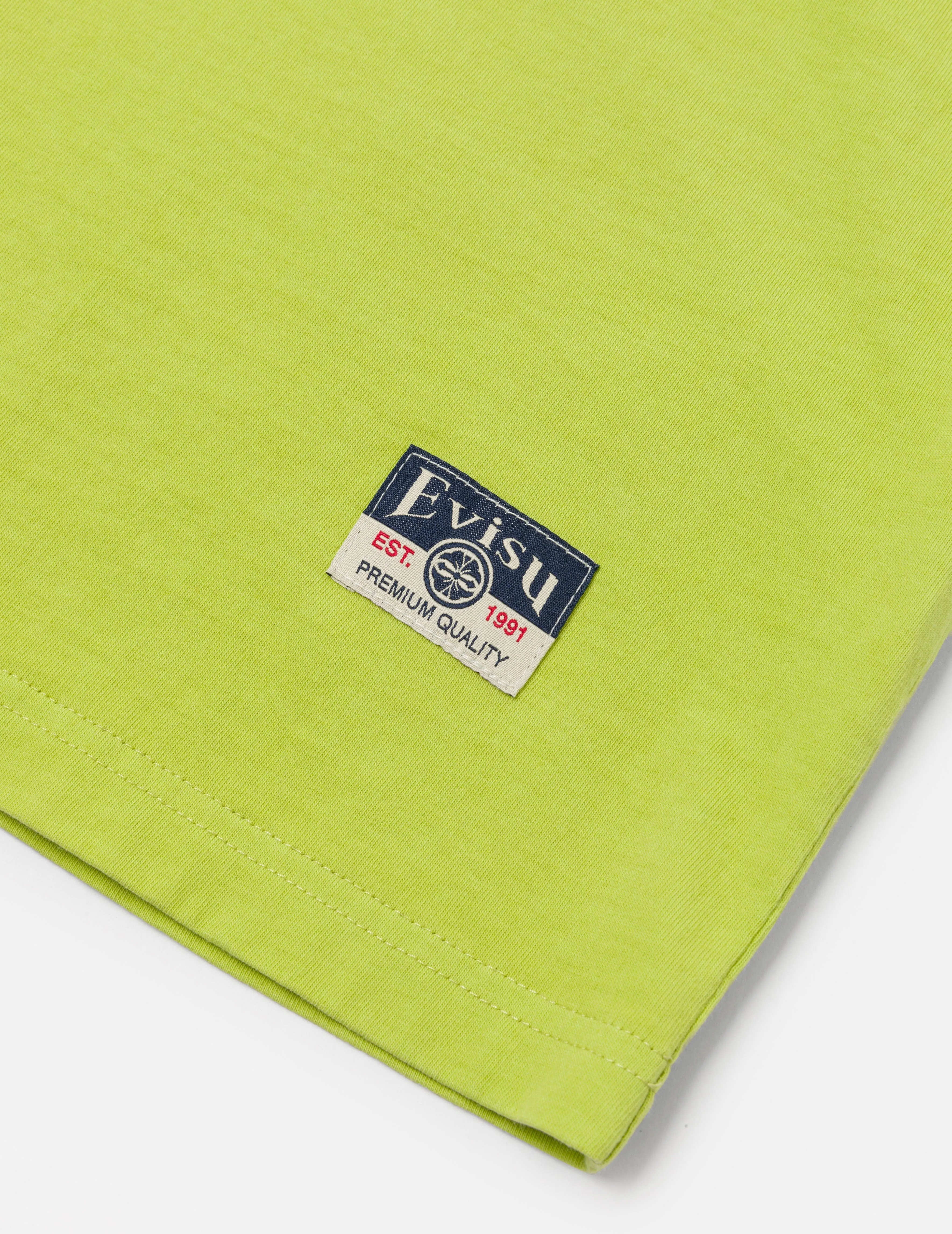 SPRING/ SUMMER COLLECTION 2025 Seagull Embroidery Stitching Pocket Relax Fit T-Shirt