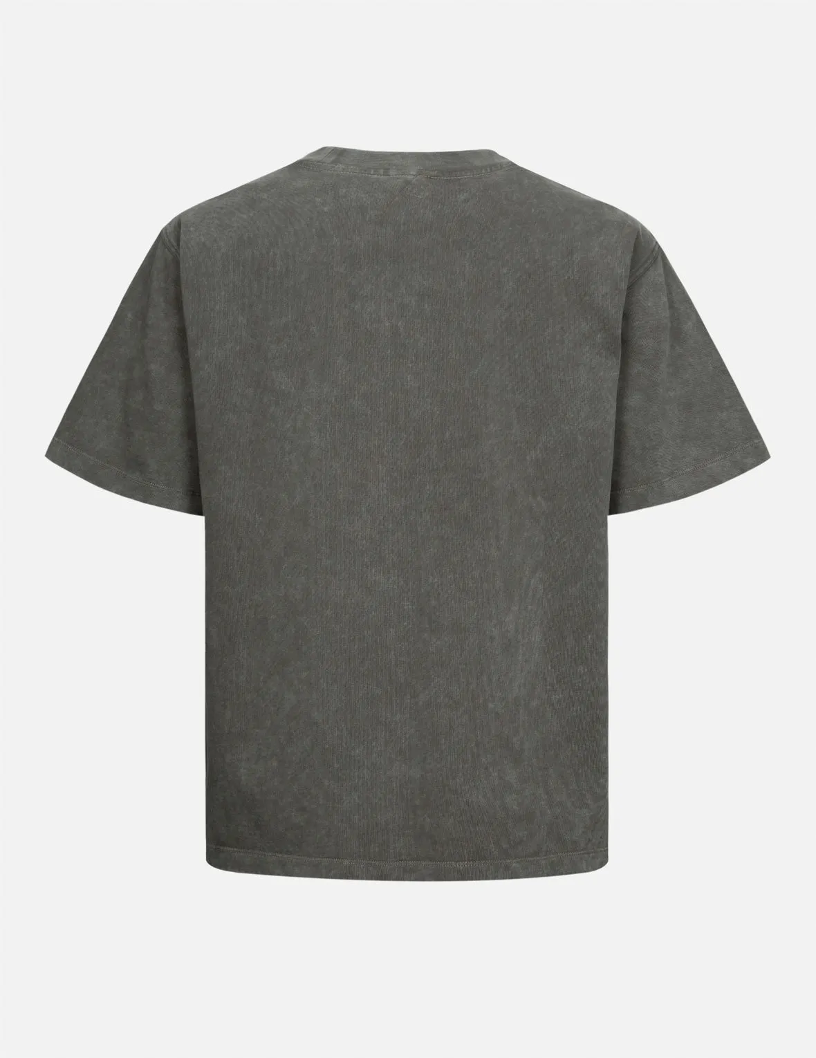 SPRING/ SUMMER COLLECTION 2025 Seagull Embroidery Washed Relax Fit T-shirt