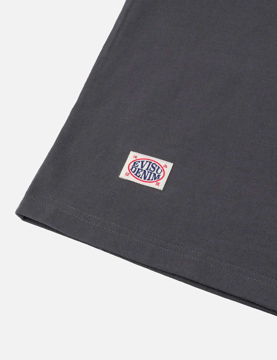 SPRING/ SUMMER COLLECTION 2025 Seagull Print and Japanese Patch Logo Relax Fit T-shirt