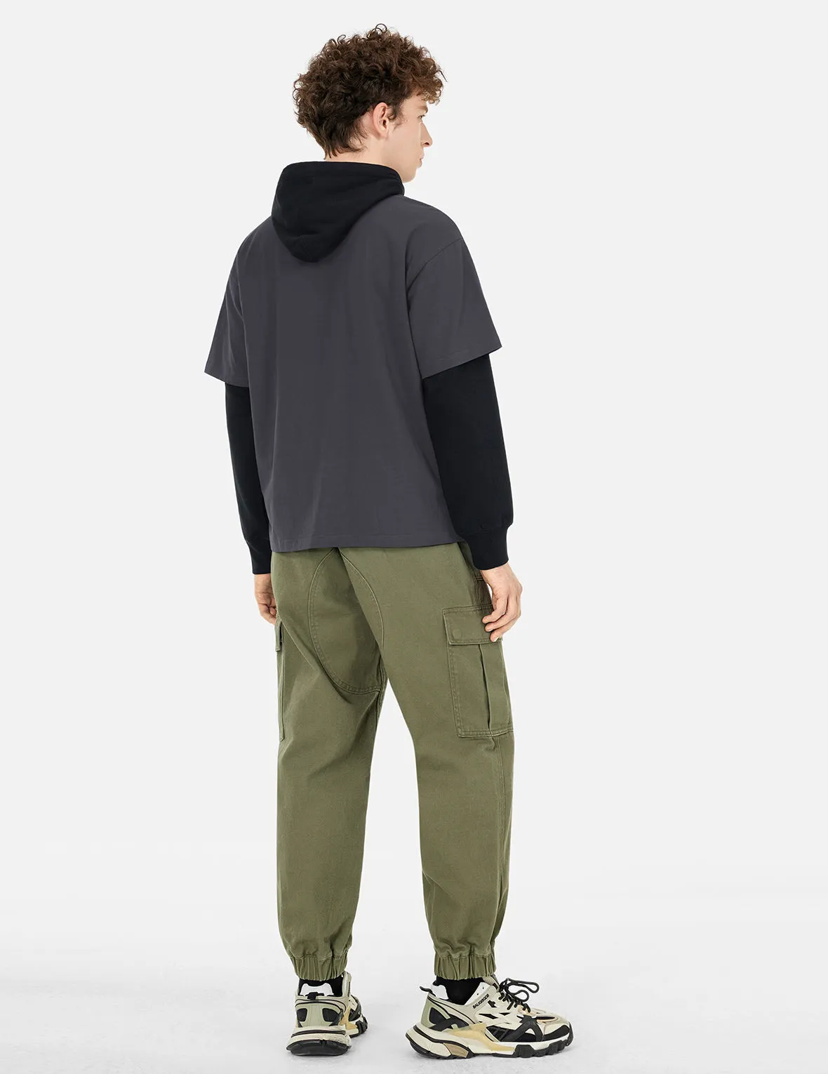 SPRING/ SUMMER COLLECTION 2025 Seagull Print and Japanese Patch Logo Relax Fit T-shirt