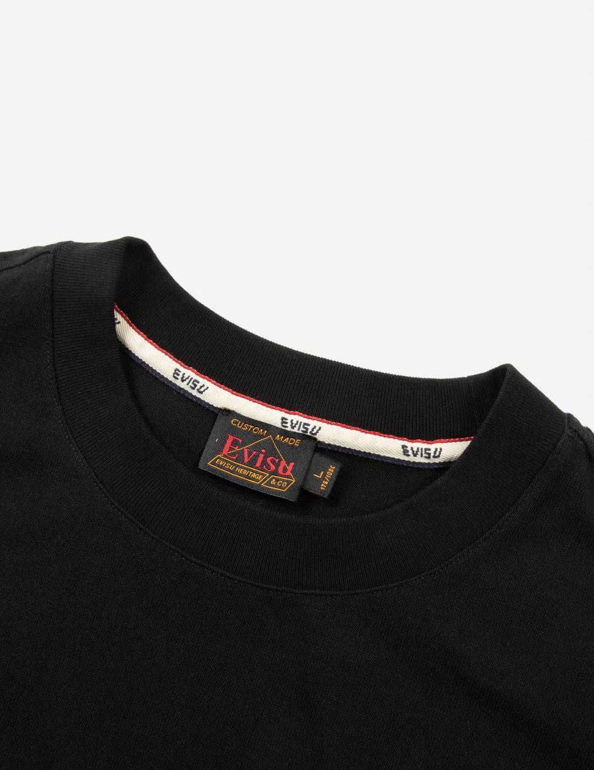 SPRING/ SUMMER COLLECTION 2025 Seagull-print Denim Pocket Relax Fit T-Shirt