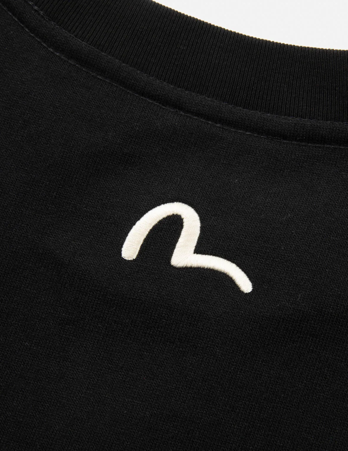 SPRING/ SUMMER COLLECTION 2025 Seagull-print Denim Pocket Relax Fit T-Shirt