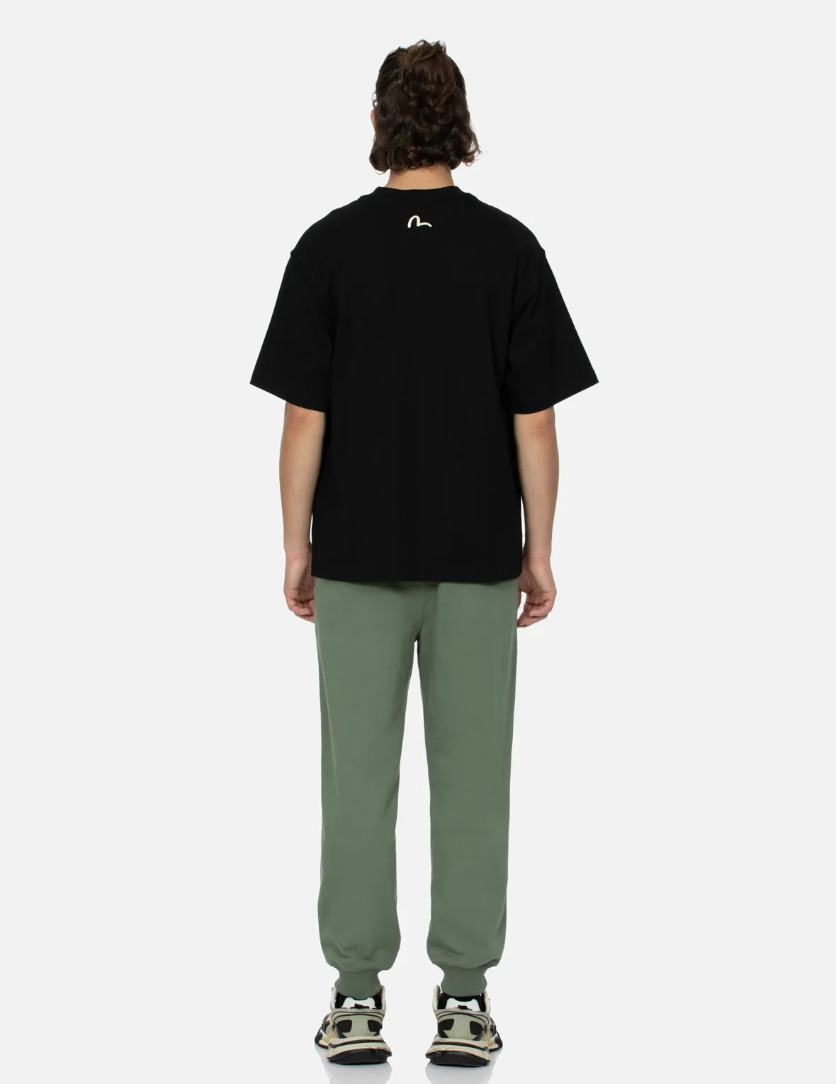 SPRING/ SUMMER COLLECTION 2025 Seagull-print Denim Pocket Relax Fit T-Shirt