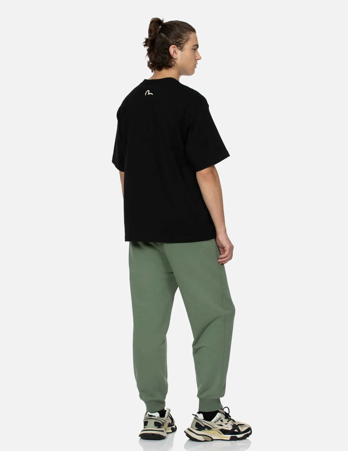 SPRING/ SUMMER COLLECTION 2025 Seagull-print Denim Pocket Relax Fit T-Shirt