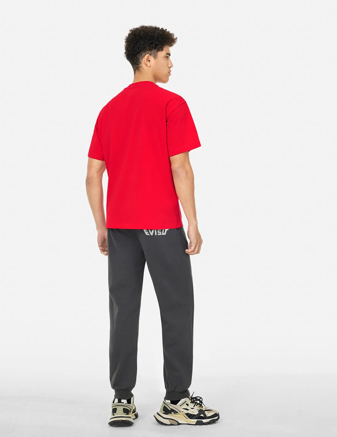 SPRING/ SUMMER COLLECTION 2025 Seagull Print with Logo Embroidery Relax Fit T-Shirt