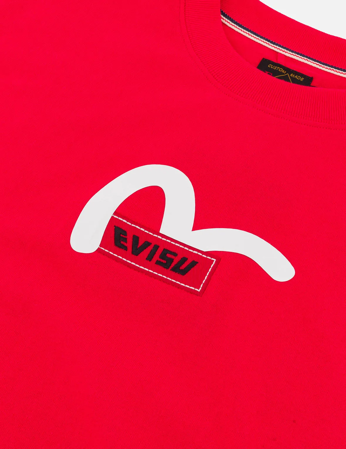 SPRING/ SUMMER COLLECTION 2025 Seagull Print with Logo Embroidery Relax Fit T-Shirt