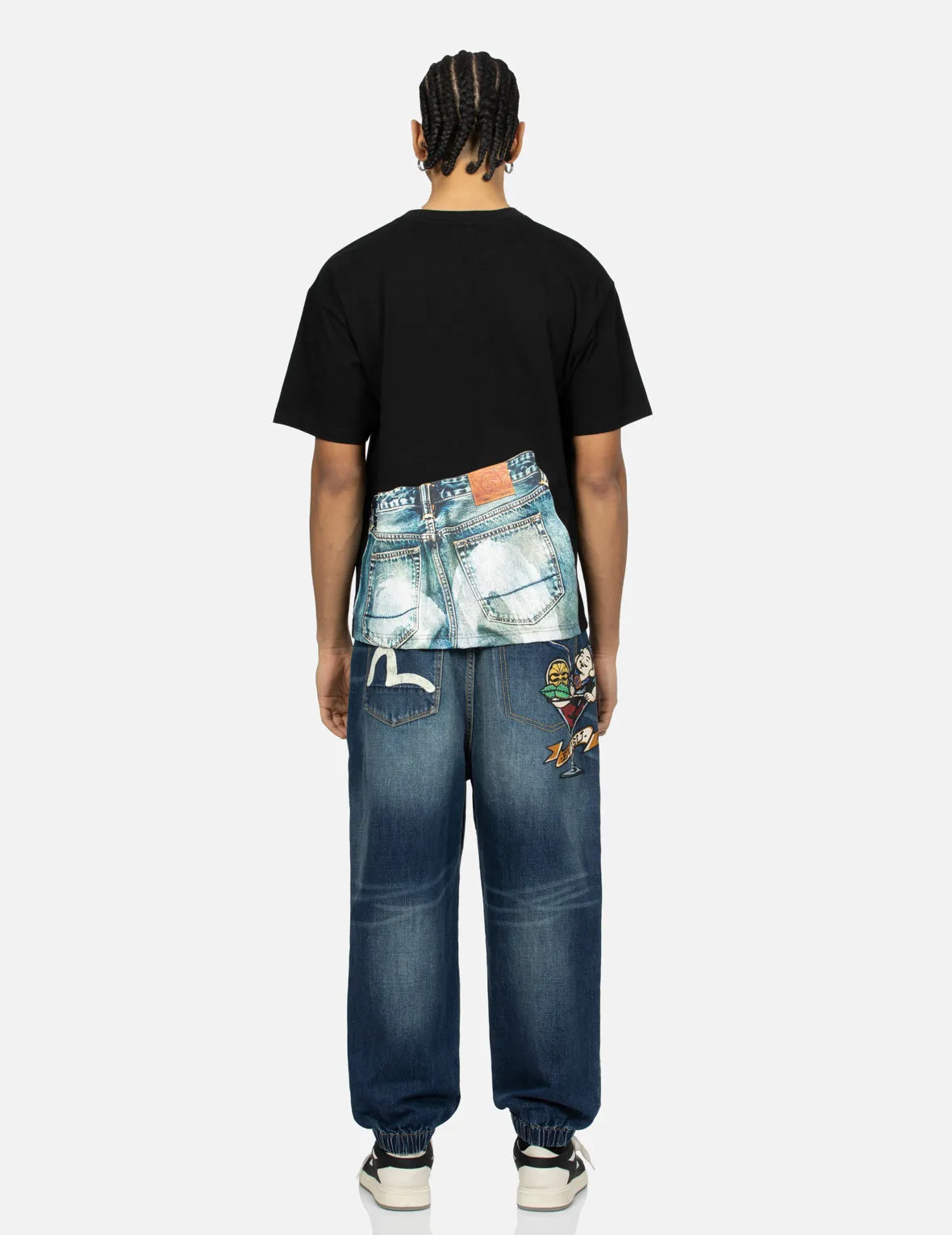 SPRING/ SUMMER COLLECTION 2025 Simulated Digital Print Relax Fit T-shirt