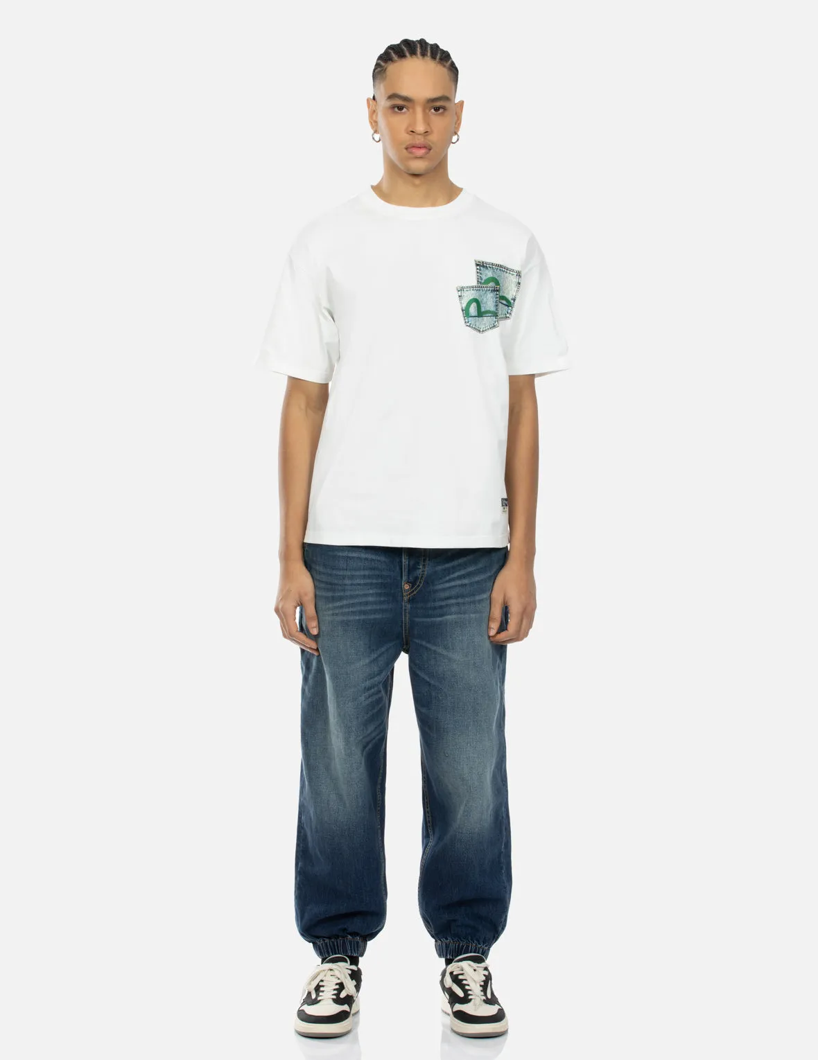 SPRING/ SUMMER COLLECTION 2025 Simulated Digital Print Relax Fit T-shirt