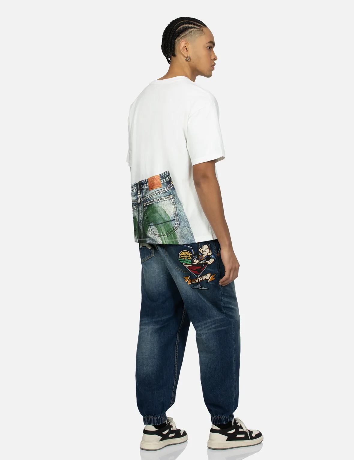 SPRING/ SUMMER COLLECTION 2025 Simulated Digital Print Relax Fit T-shirt