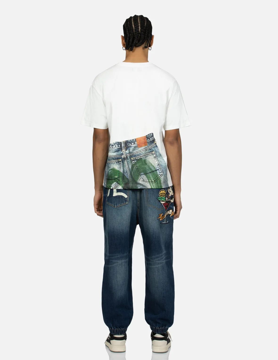 SPRING/ SUMMER COLLECTION 2025 Simulated Digital Print Relax Fit T-shirt