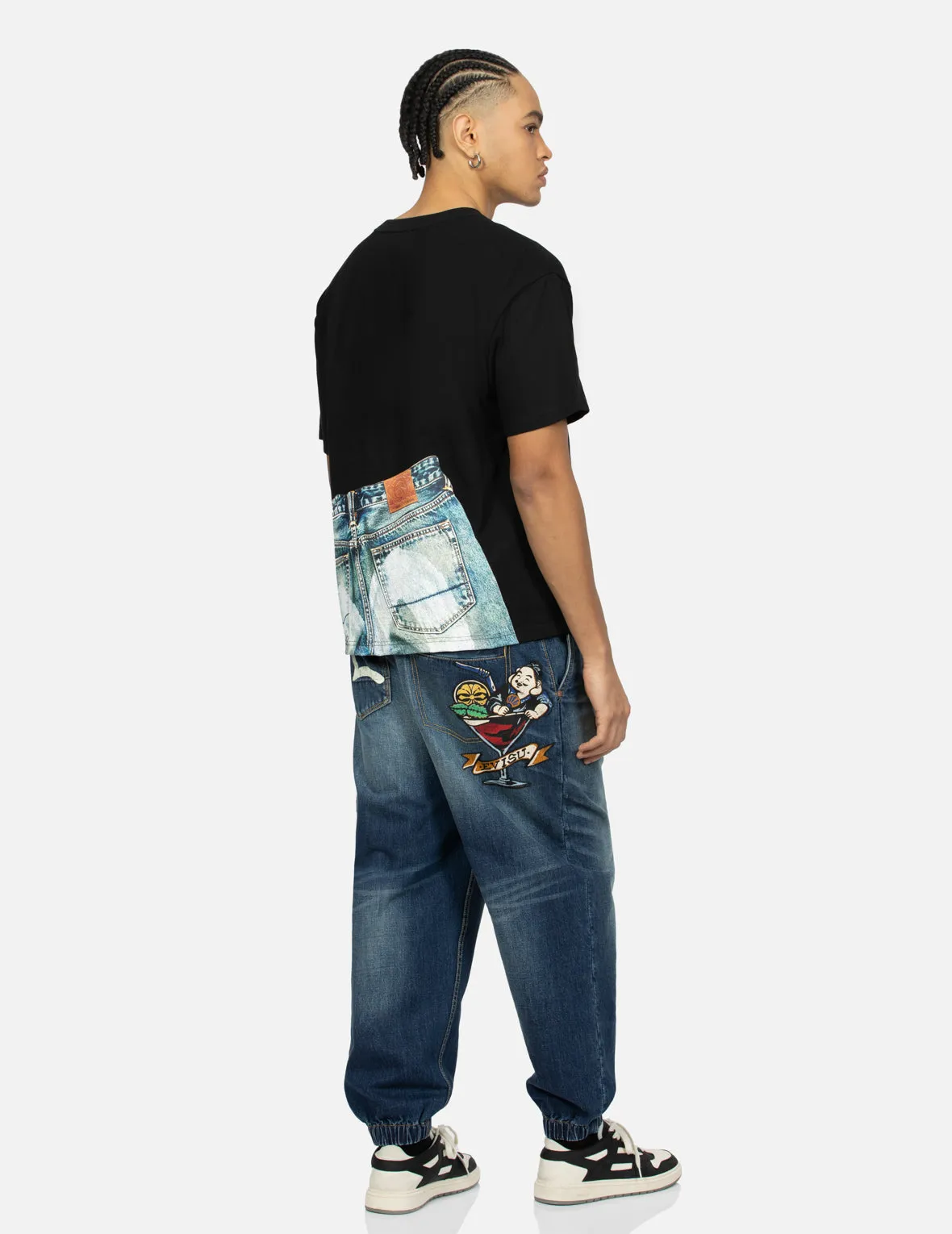 SPRING/ SUMMER COLLECTION 2025 Simulated Digital Print Relax Fit T-shirt