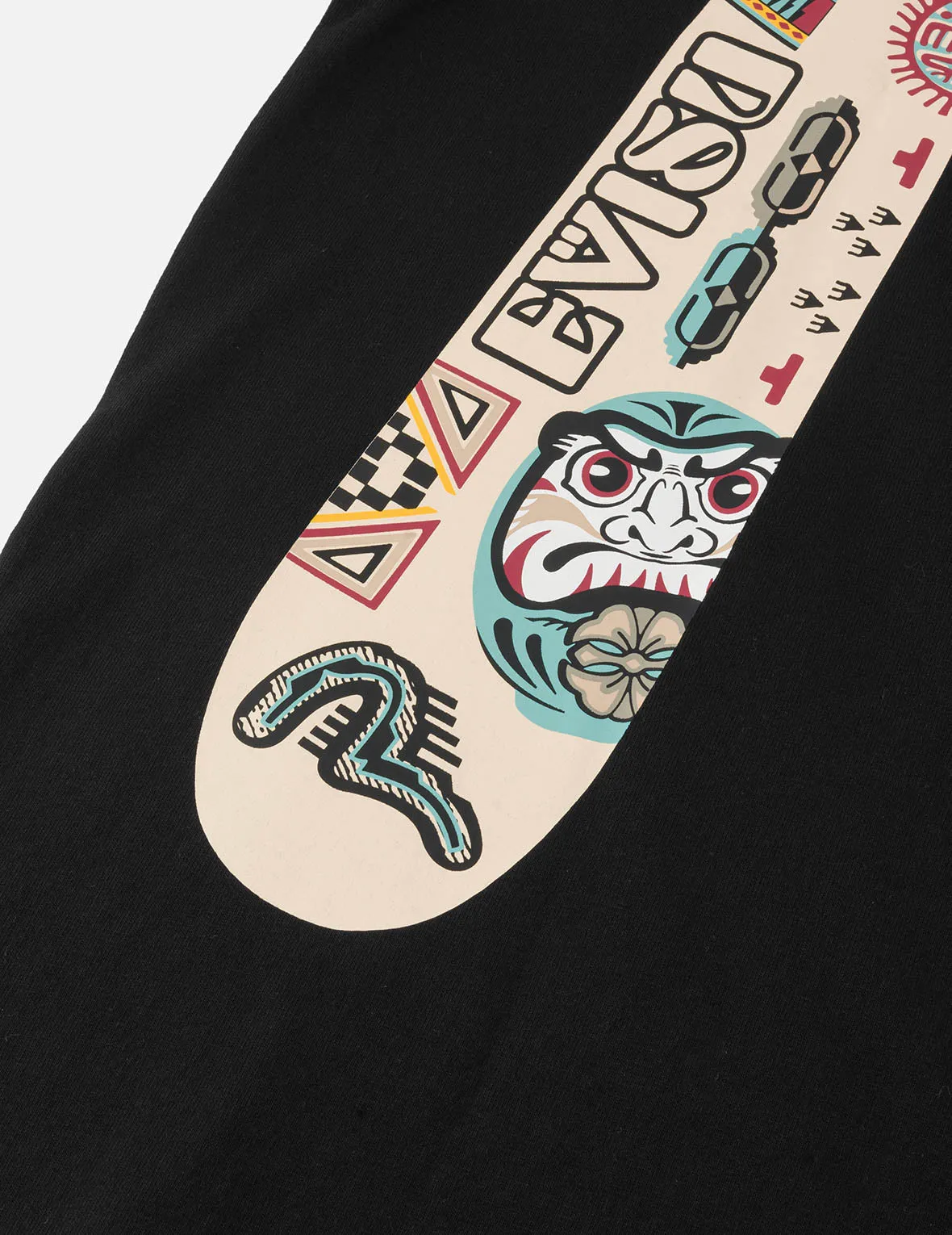 SPRING/ SUMMER COLLECTION 2025 Slogan and Totem Daicock Print Relax Fit T-shirt