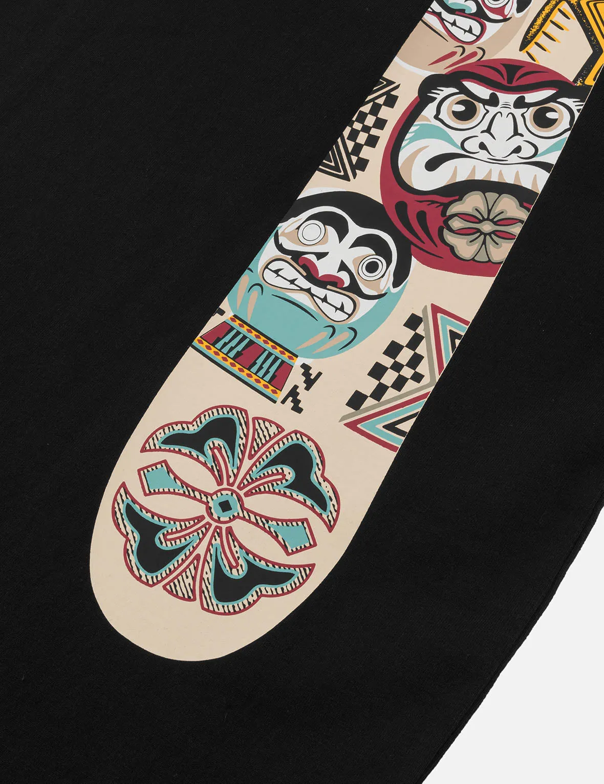 SPRING/ SUMMER COLLECTION 2025 Slogan and Totem Daicock Print Relax Fit T-shirt
