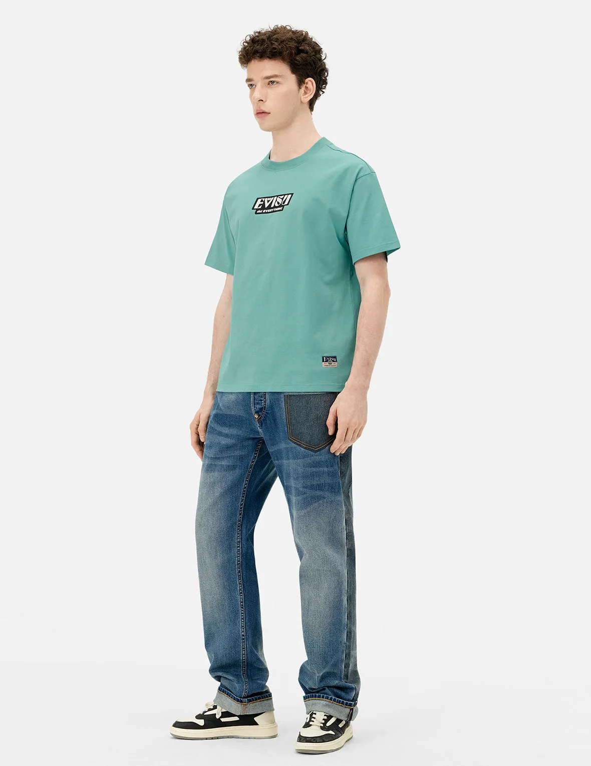 SPRING/ SUMMER COLLECTION 2025 Slogan and Totem Daicock Print Relax Fit T-shirt