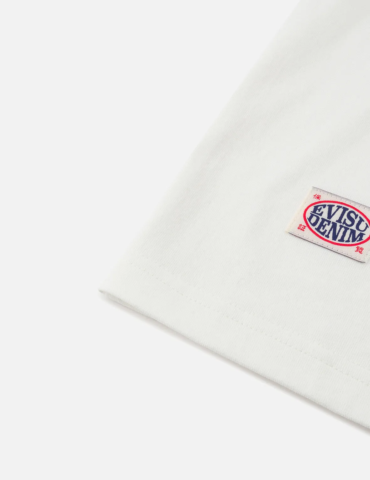 SPRING/ SUMMER COLLECTION 2025 Slogan Print with Godhead Appliqué Embroidery Regular Fit T-Shirt