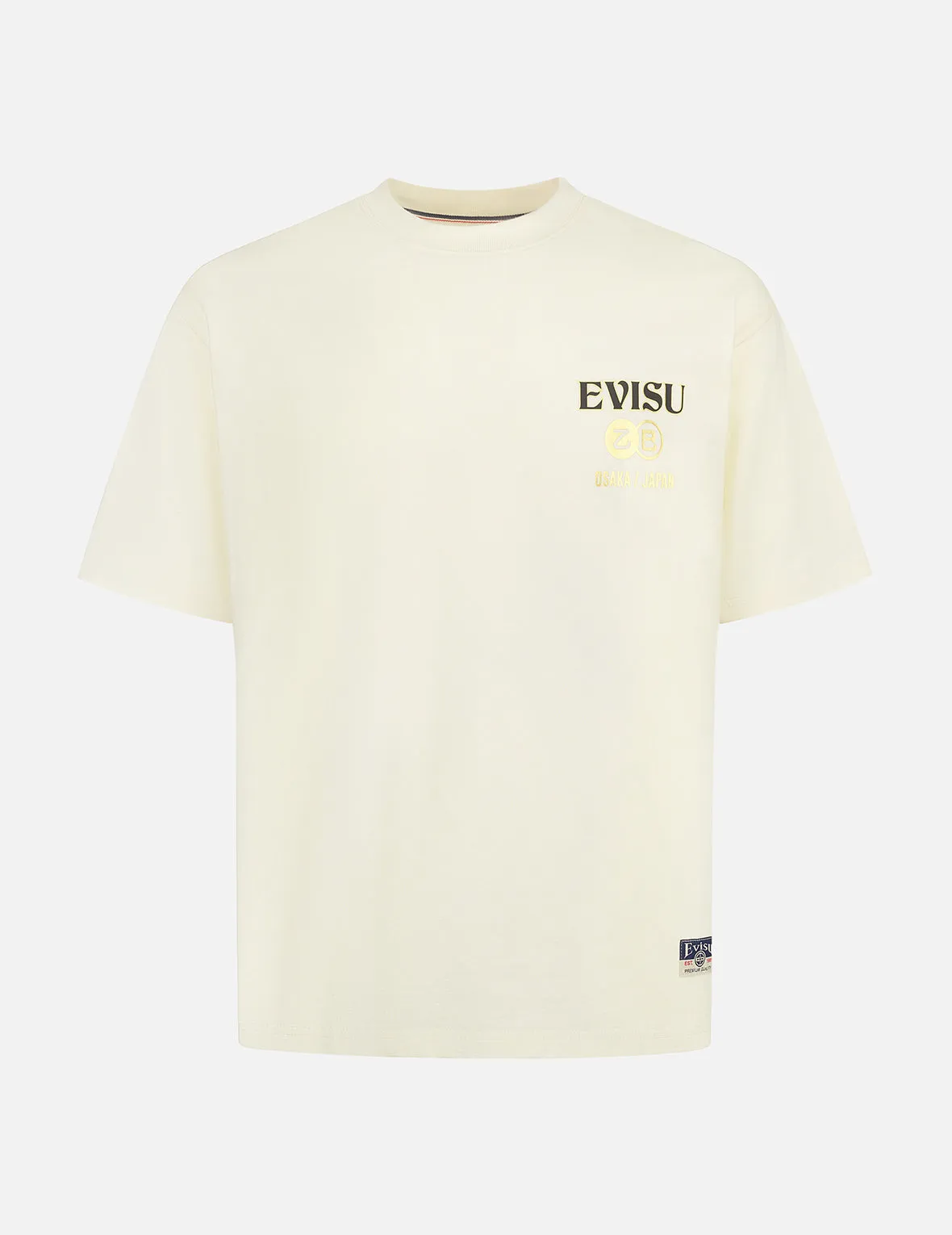 SPRING/ SUMMER COLLECTION 2025 Soaring Snake Daicock Print Relax Fit T-shirt - Cream