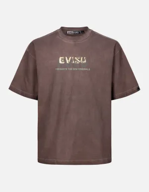 SPRING/ SUMMER COLLECTION 2025 Spray Dyed Multi Logo Print Loose Fit T-shirt