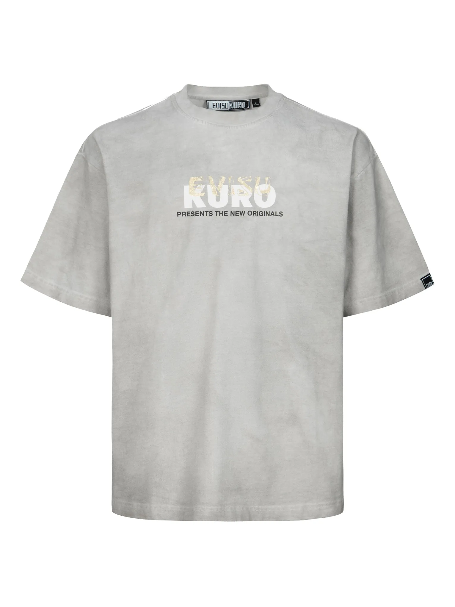 SPRING/ SUMMER COLLECTION 2025 Spray Dyed Multi Logo Print Loose Fit T-shirt