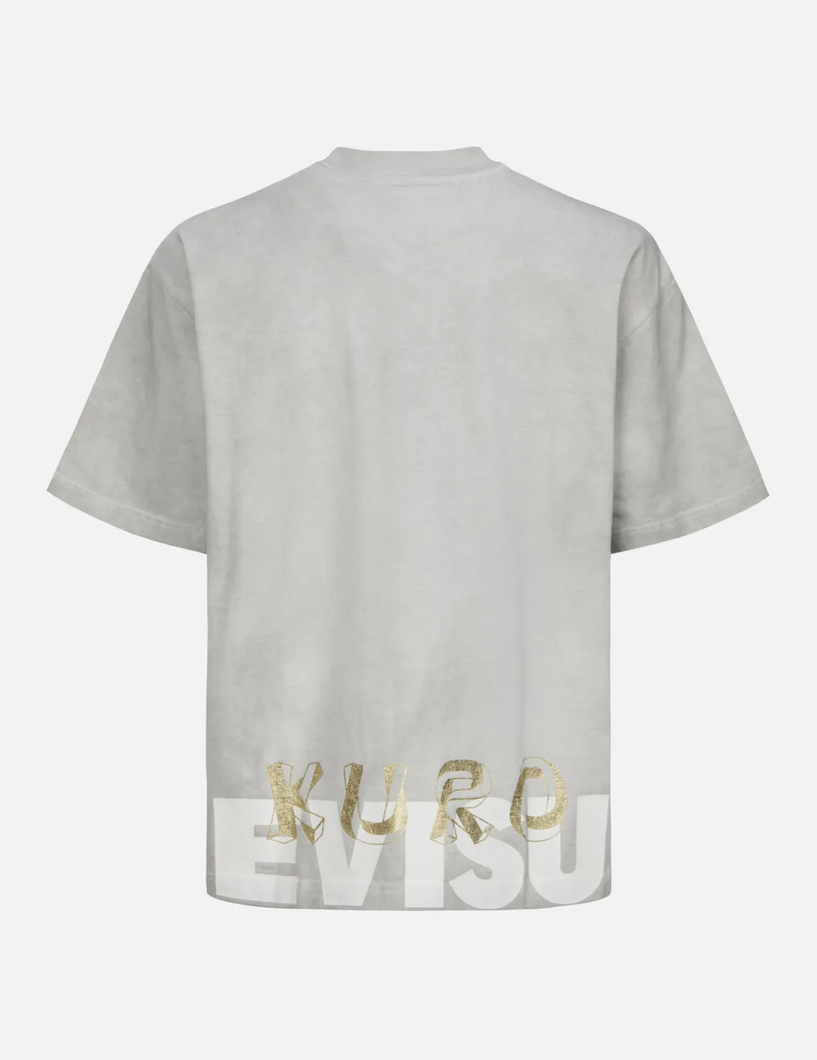 SPRING/ SUMMER COLLECTION 2025 Spray Dyed Multi Logo Print Loose Fit T-shirt