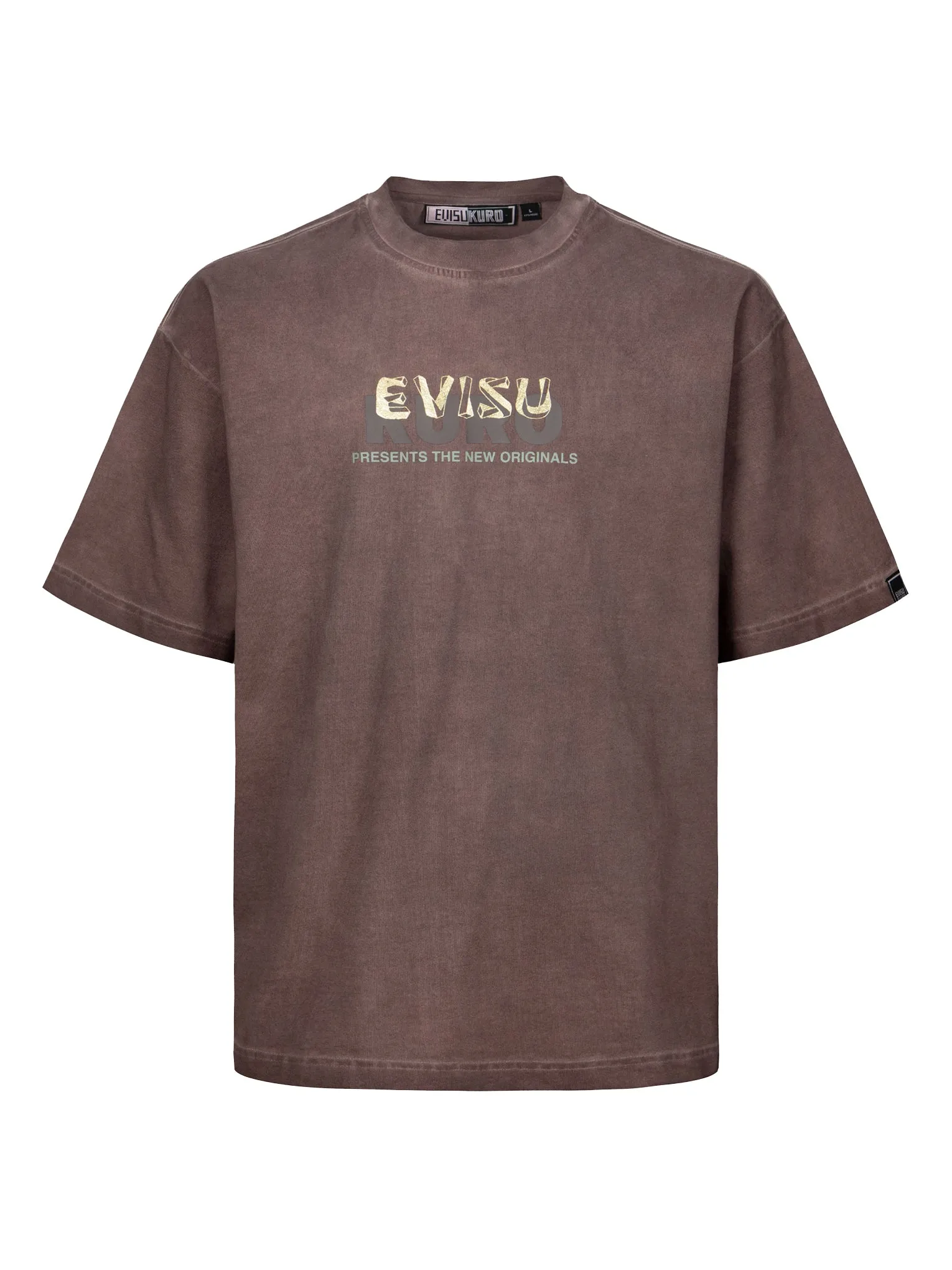 SPRING/ SUMMER COLLECTION 2025 Spray Dyed Multi Logo Print Loose Fit T-shirt