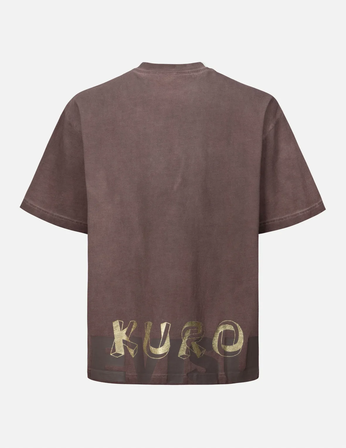 SPRING/ SUMMER COLLECTION 2025 Spray Dyed Multi Logo Print Loose Fit T-shirt