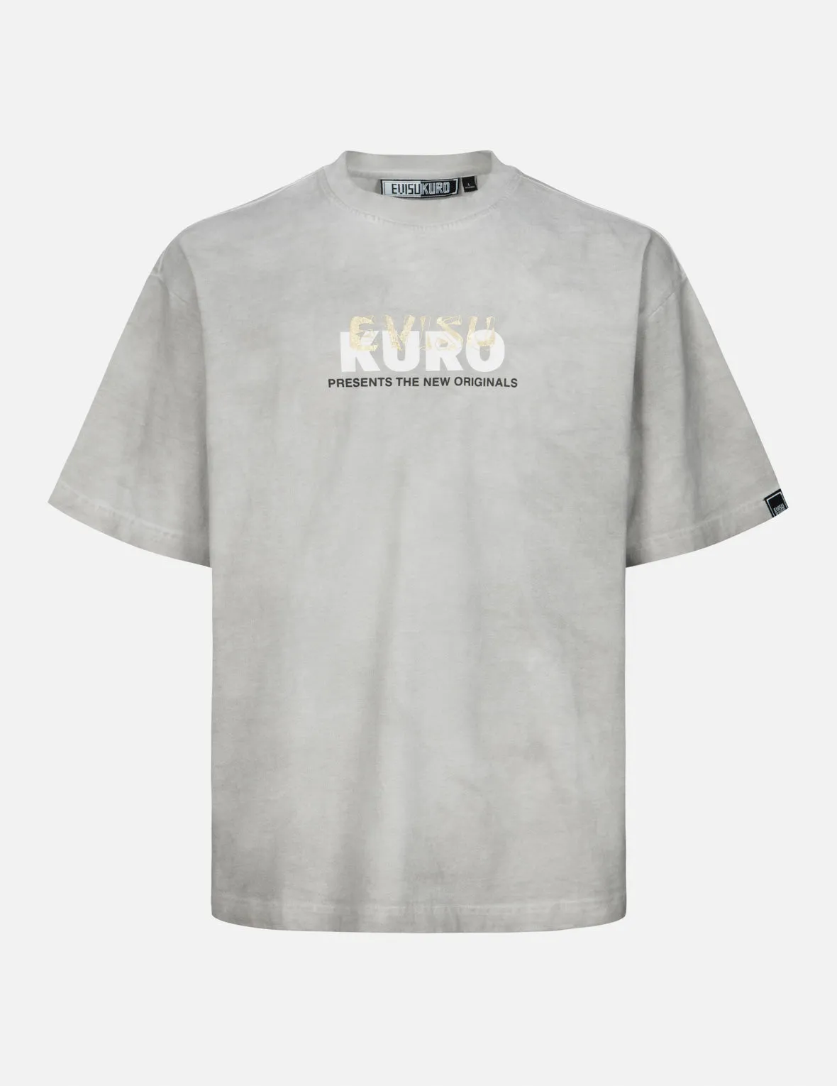 SPRING/ SUMMER COLLECTION 2025 Spray Dyed Multi Logo Print Loose Fit T-shirt