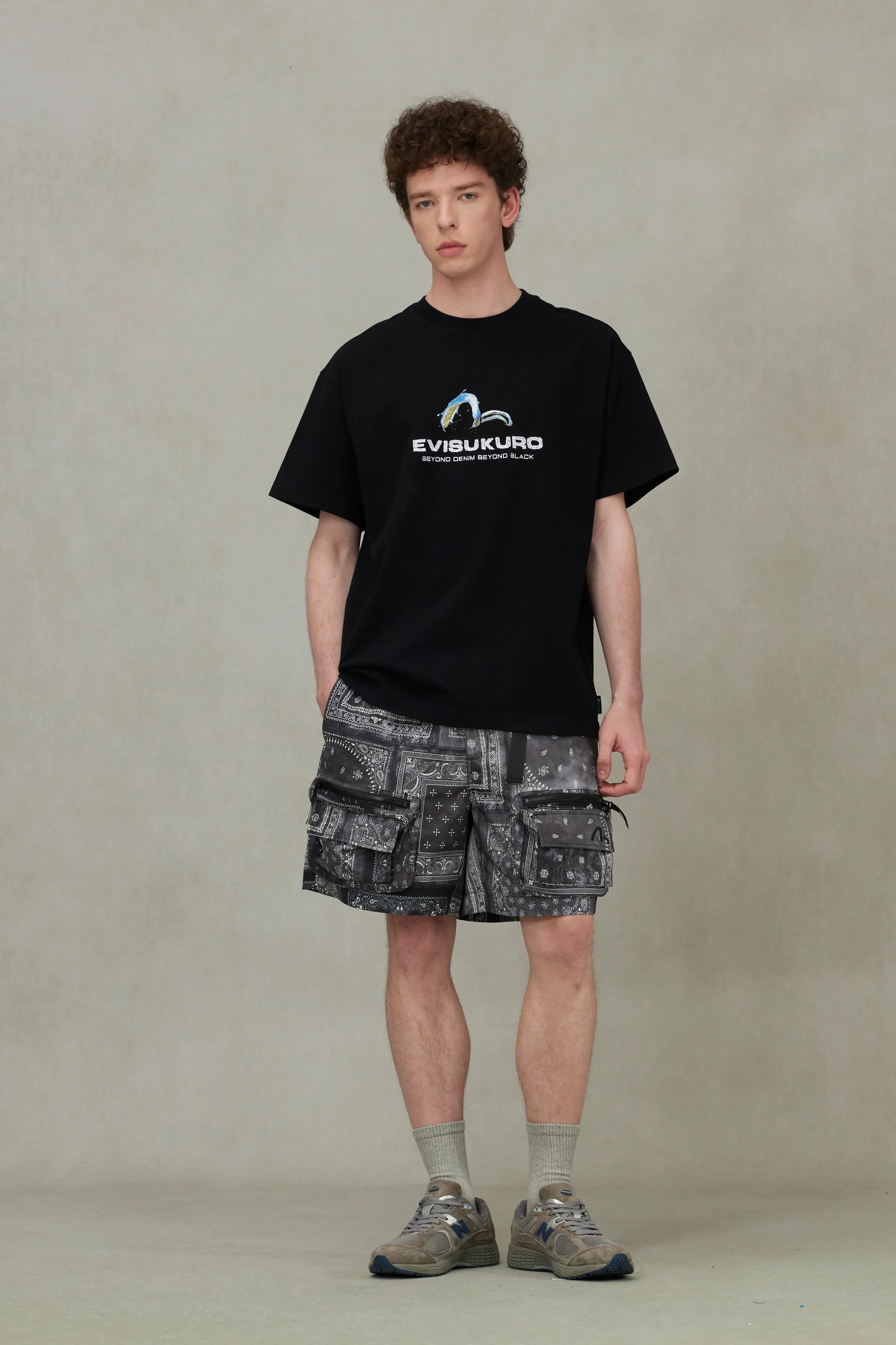 SPRING/ SUMMER COLLECTION 2025 Surf Seagull Print Relax Fit T-shirt