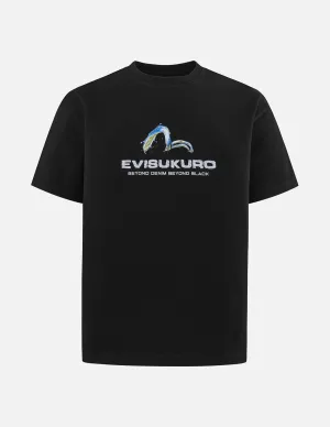 SPRING/ SUMMER COLLECTION 2025 Surf Seagull Print Relax Fit T-shirt