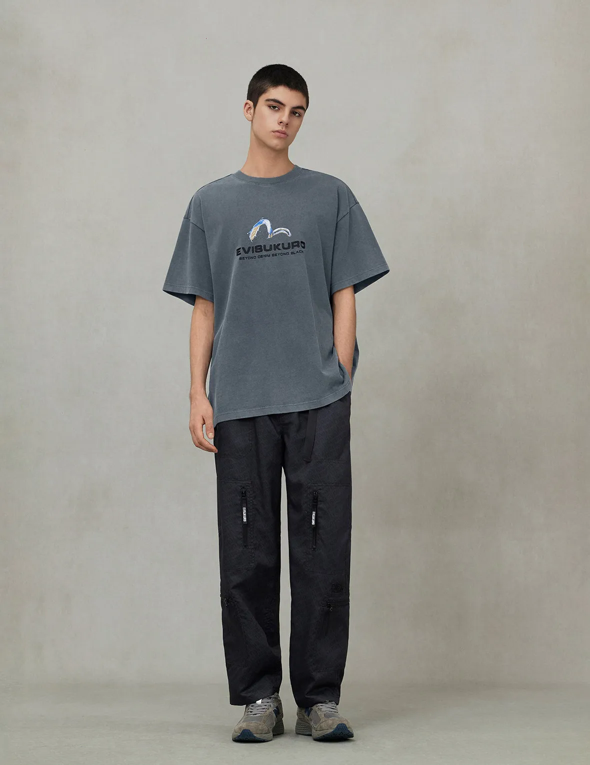 SPRING/ SUMMER COLLECTION 2025 Surf Seagull Print Relax Fit T-shirt