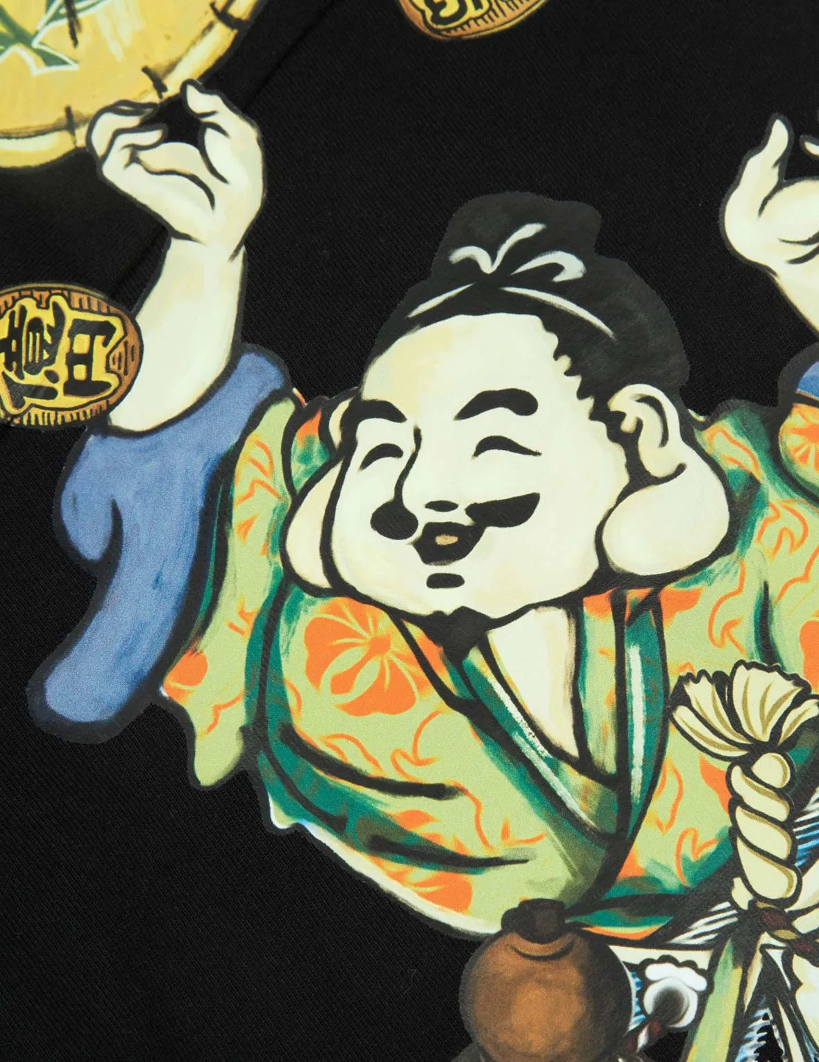 SPRING/ SUMMER COLLECTION 2025 Tanuki Daicock Print Loose Fit T-Shirt
