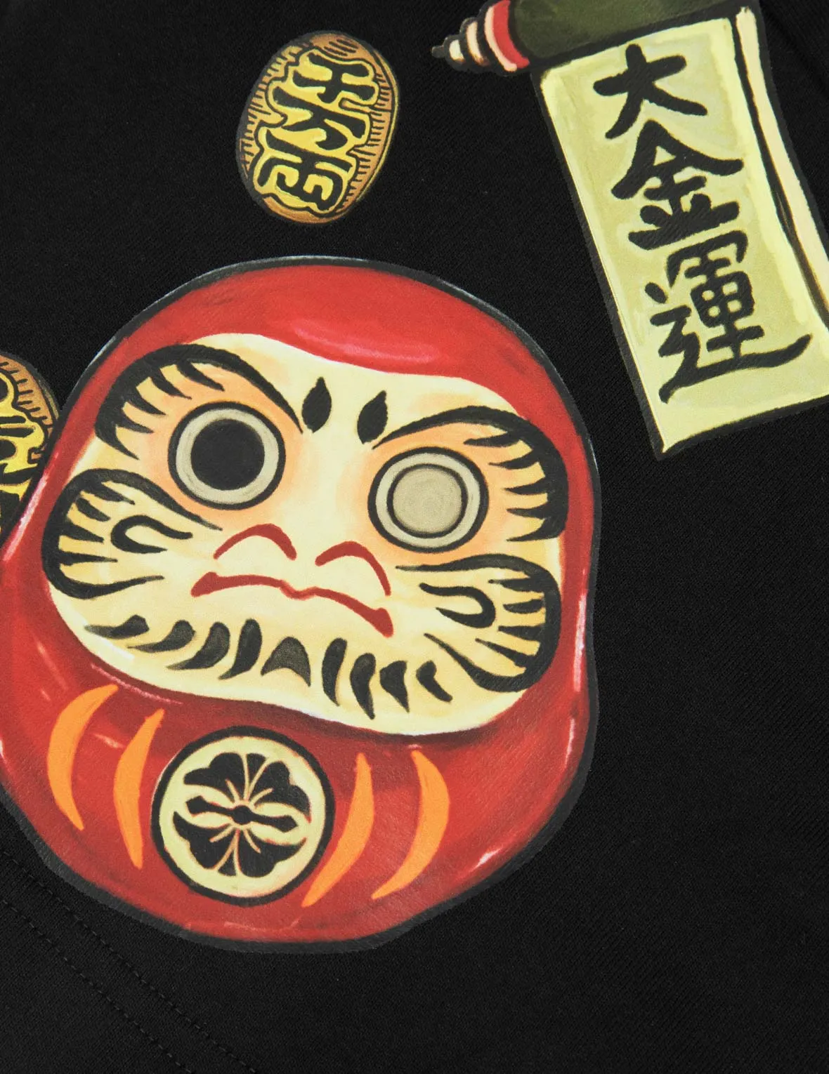 SPRING/ SUMMER COLLECTION 2025 Tanuki Daicock Print Loose Fit T-Shirt