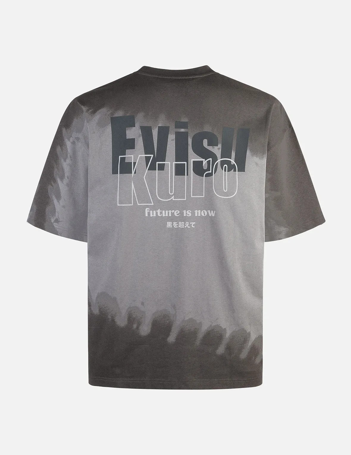 SPRING/ SUMMER COLLECTION 2025 Tie-dye Logo and Slogan Print Oversized T-shirt