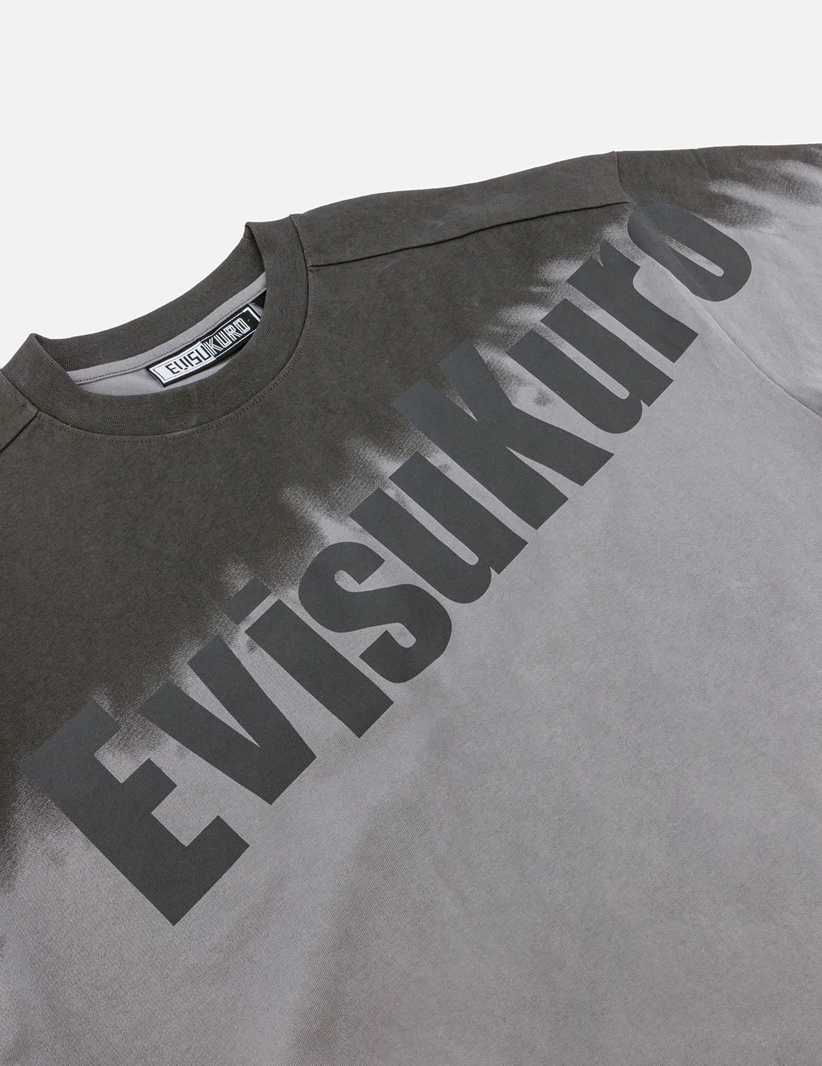 SPRING/ SUMMER COLLECTION 2025 Tie-dye Logo and Slogan Print Oversized T-shirt