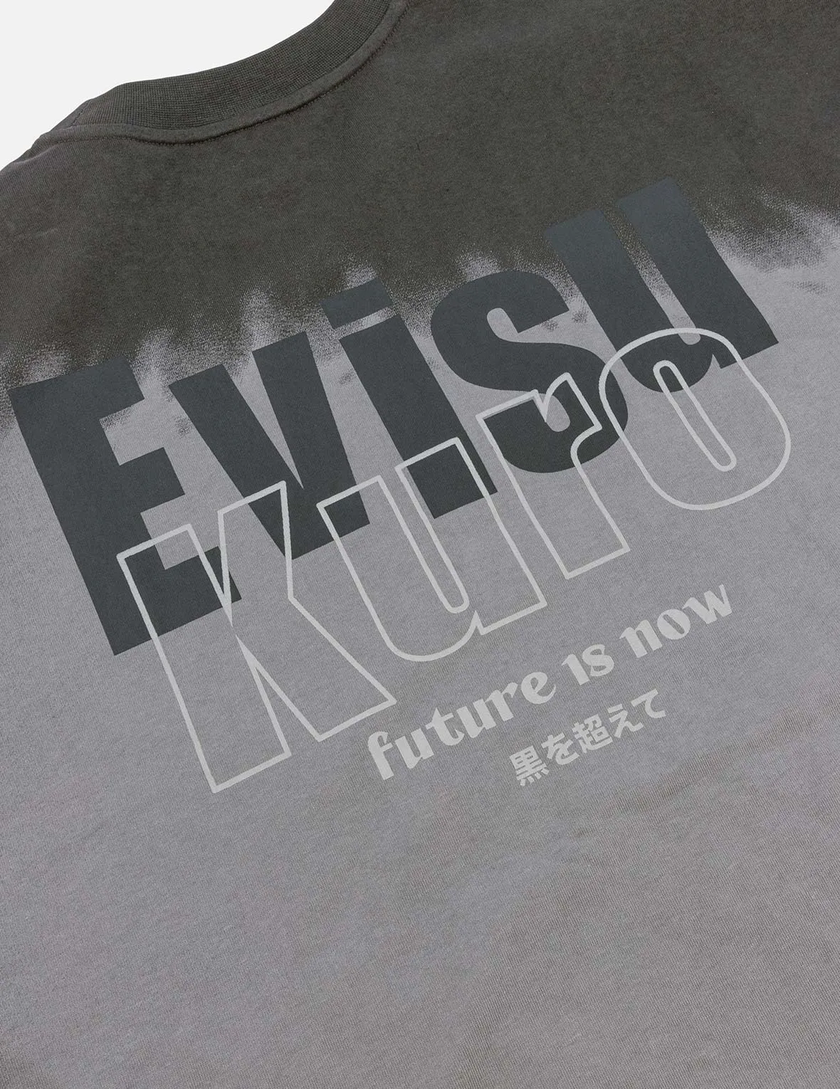 SPRING/ SUMMER COLLECTION 2025 Tie-dye Logo and Slogan Print Oversized T-shirt